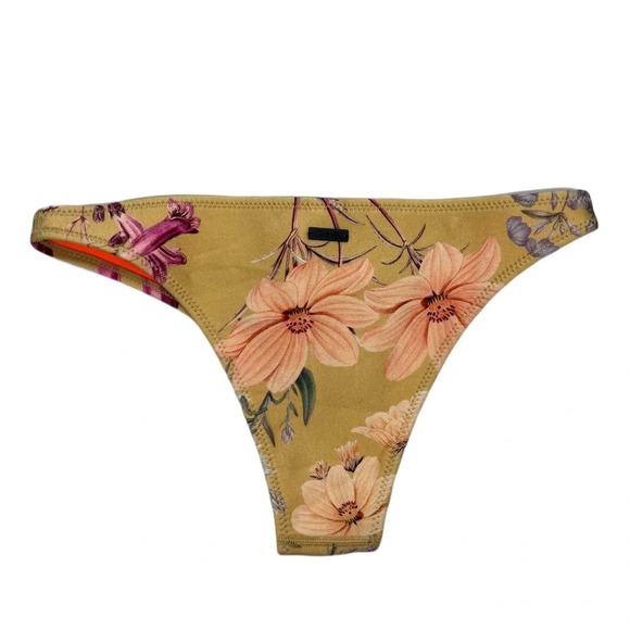 {triangl} "Coco Floral Affair" Neoprene Bikini Bottom Swimsuit - Picture 6 of 6